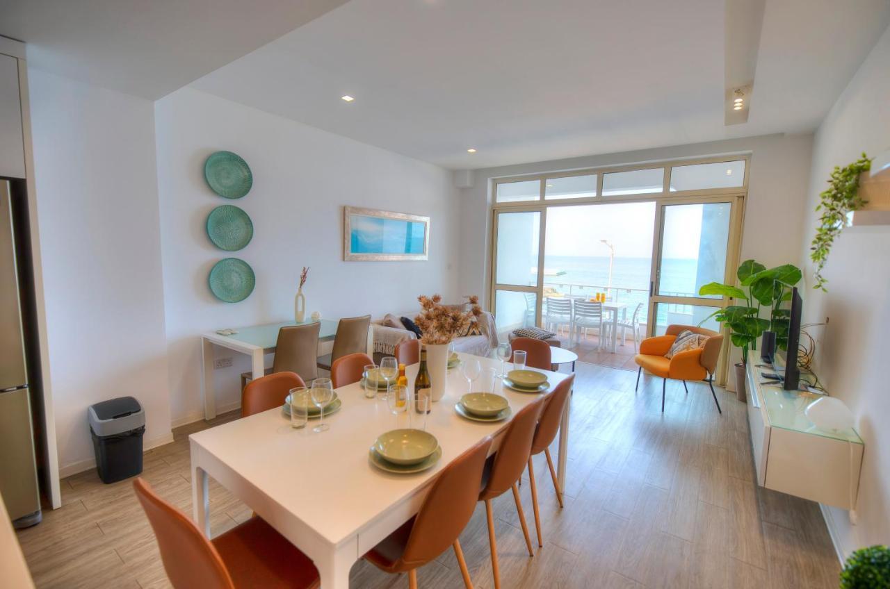 Spacious 4 Bedrooms With Sea View Balcony Goslm-3 Sliema Kültér fotó